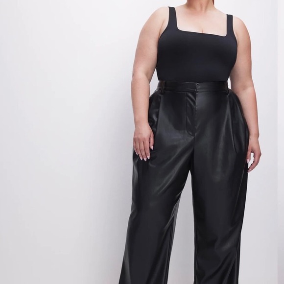 Good American Scuba Modern Tank Bodysuit NWT NEW Black Size 8 5X DD Plus Thong - Picture 5 of 14